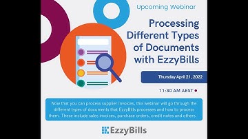 Processing Different Types of Documents with EzzyBills
