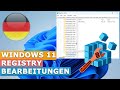 Nützliche Registry-Bearbeitungen für Windows 11 2024