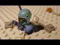 Lego star wars the book of boba fett boba fett escapes the sarlacc  stop motion