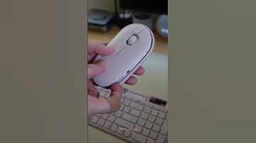 Logitech MK470💗. Ultra slim and one universal dongle to connect both the keyboard and mouse. #asmr