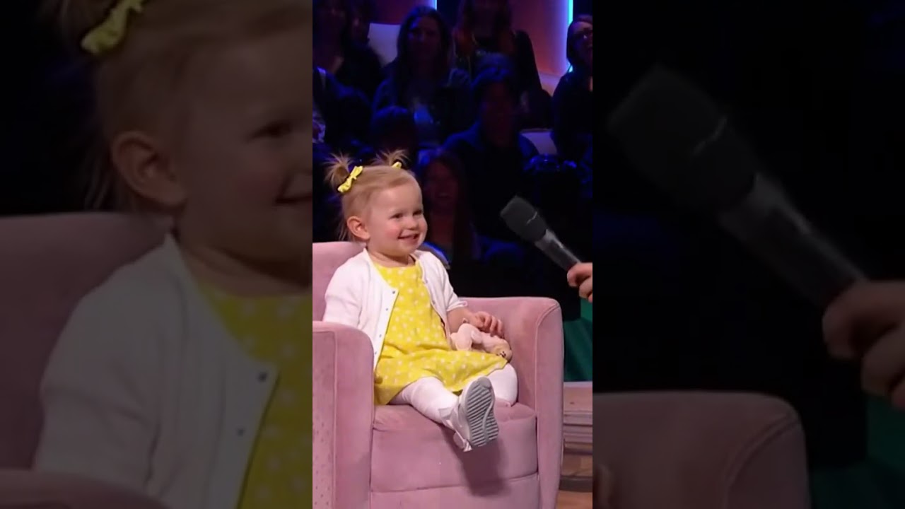 2-Year-Old Baby Girl’s Hilarious Answer on Live Game Show – “Mommy Eats the Baby?!” 👶💀