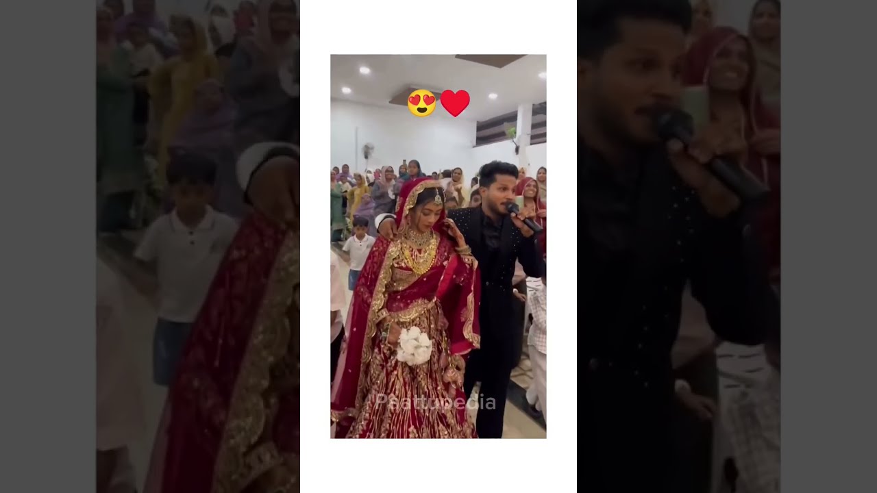 Minnalvala song cover by bride and groom ♥️ #minnalvala #narivetta