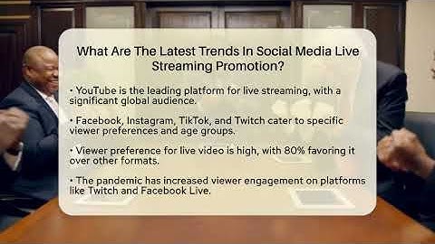What Are The Latest Trends In Social Media Live Streaming Promotion? - Everyday-Networking