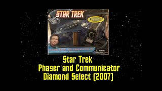 Diamond Select Star Trek Hand Phaser And Communicator