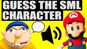 Guess The SML Character By Its Voice 3! | SML Quiz | SuperMarioLogan Game