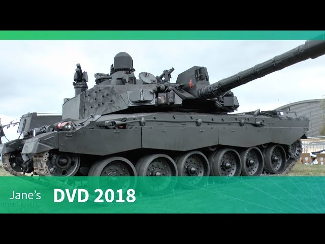 DVD 2018: BAE Systems' Challenger 2 demonstrator - Black Night 