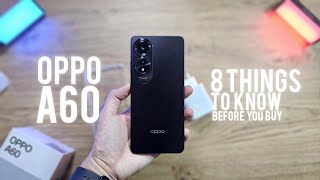 OPPO A60 - ALL TO KNOW Before You Buy in Under 5 Mins 12 Seconds