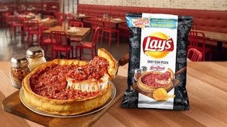Lays Deep Dish Pizza Potato Chip Review