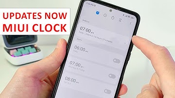 Xiaomi new Updates MIUI CLOCK - New features MIUI 14 SLEEP MODE
