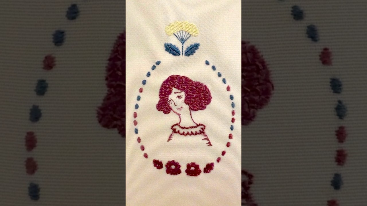 初めまして✾ 刺繍暮らしチャンネル始めました。 #embroidery