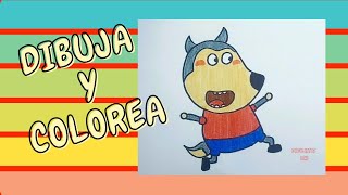 Aprende y Dibuja Wolfoo 👽Dibuja a Wolfoo🐱 Dibujos para niños