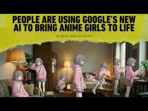 People Are Using Googles New AI To Bring Anime Girls To Life (Ai Song)