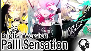 Miku \u0026 Gumi \u0026 Rin sing PaIII.Sensation - English Cover