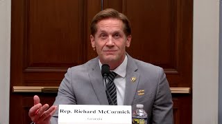 Congressman McCormick s Speech on His Incentivize Savings Act at House Budget Committee