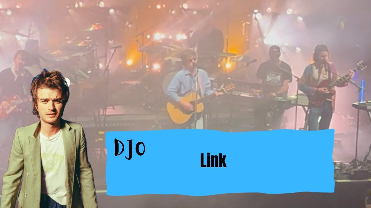 DJO- Link live in Glasgow- Back on you tour 