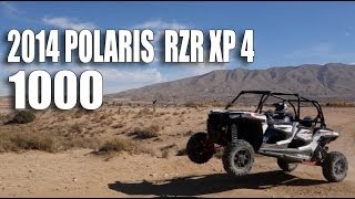 Polaris RZR XP 4 1000 Launch Video overview and ride xhover