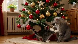 Cats Christmas Tree