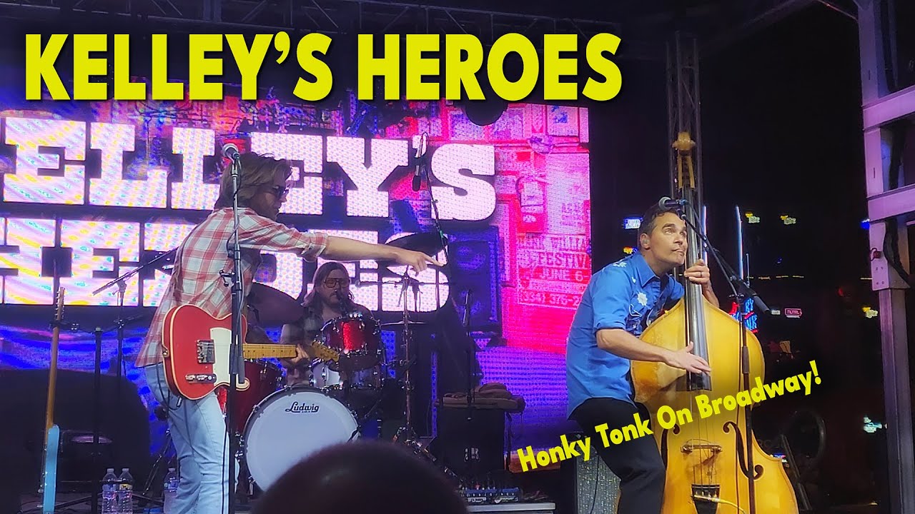 Kelley’s Heroes Live at Robert’s Fan Fair | Honky-Tonk Trio on Broadway