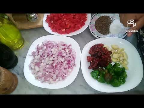 سفة سوفية بالثوم و الكروية على طريقتي الخاصه