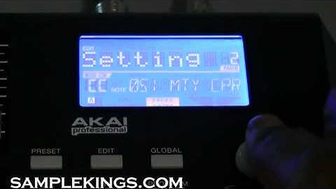 AKAI MPD32 Instructional DVD Part 8