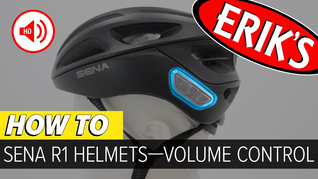 Sena R1 Helmet Volume Controls - YouTube