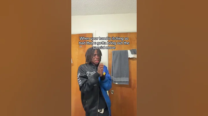 When your hand is itching so you pull this move
