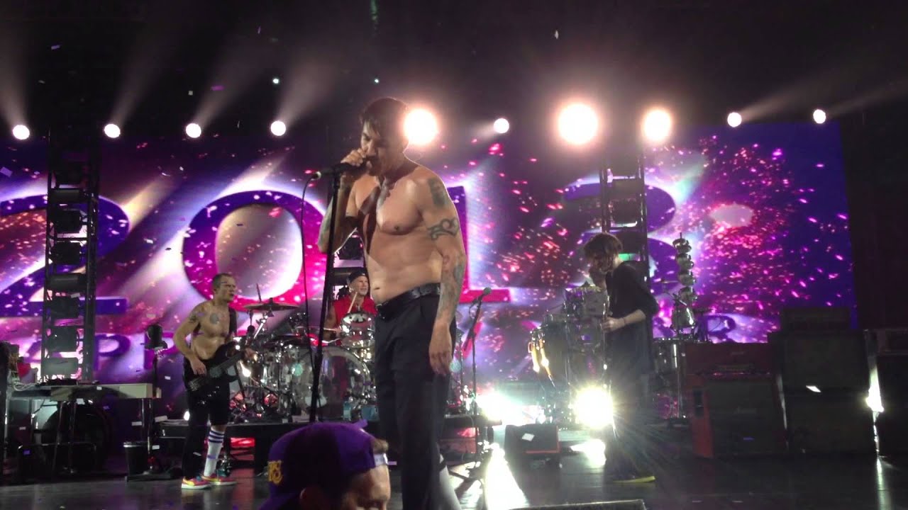 Red Hot Chili Peppers nye concert countdown YouTube