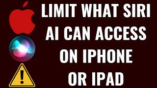 How to Limit What Siri AI Can Access on iPhone or iPad