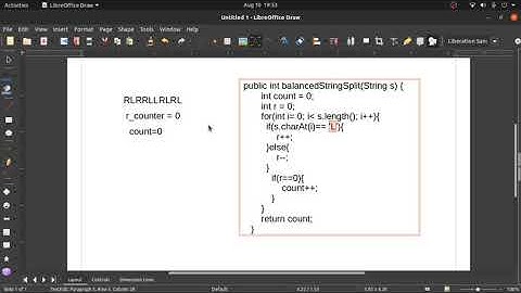 Split a String in Balanced Strings | Microsoft, Google, Facebook interview question | Leetcode 1221