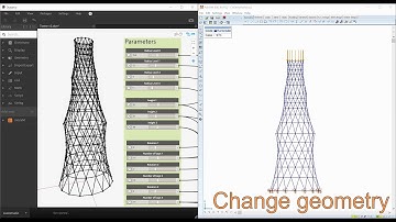 Dynamo To AxisVM - Demo #3 - Shukhov tower