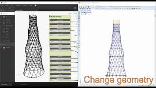 Dynamo To AxisVM - Demo #3 - Shukhov tower