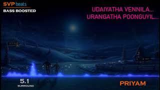 Udaiyatha Vennila ~ Priyam ~ Vidyasagar ~ 🎼 5.1 SURROUND 🎧 BASS BOOSTED 🎧 SVP Beats