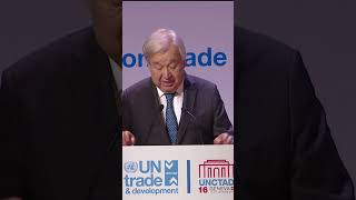 UN Chief Issues Dire Warning — ‘Trade System Could Collapse’ | Full Speech | AC15