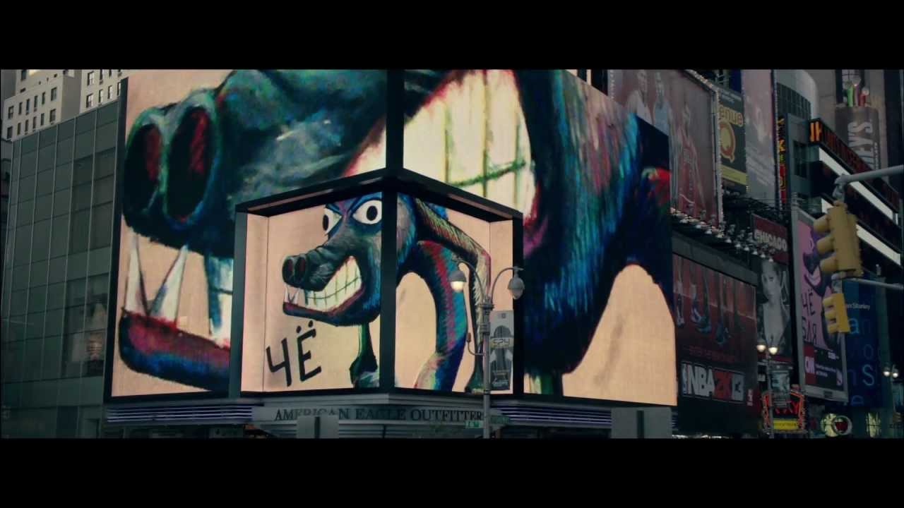 New York Digital Art Exhibition Time Square YouTube