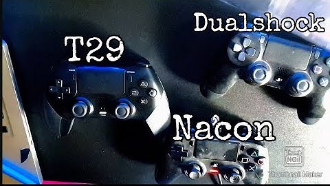 T29 vs Nacon vs Dualshock Ps4 Controller Review