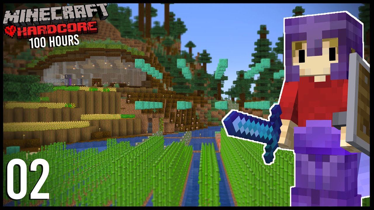 100 Hours In Hardcore Minecraft: Episode 2 – UPGRADES