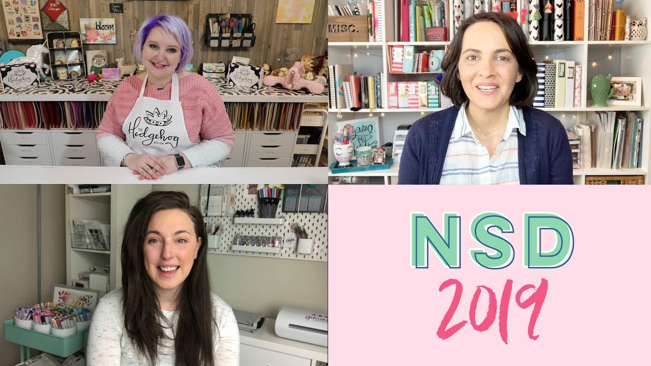 Scrapbook.com is THE Place to Be for NSD 2019 scrapbooking tarjetas