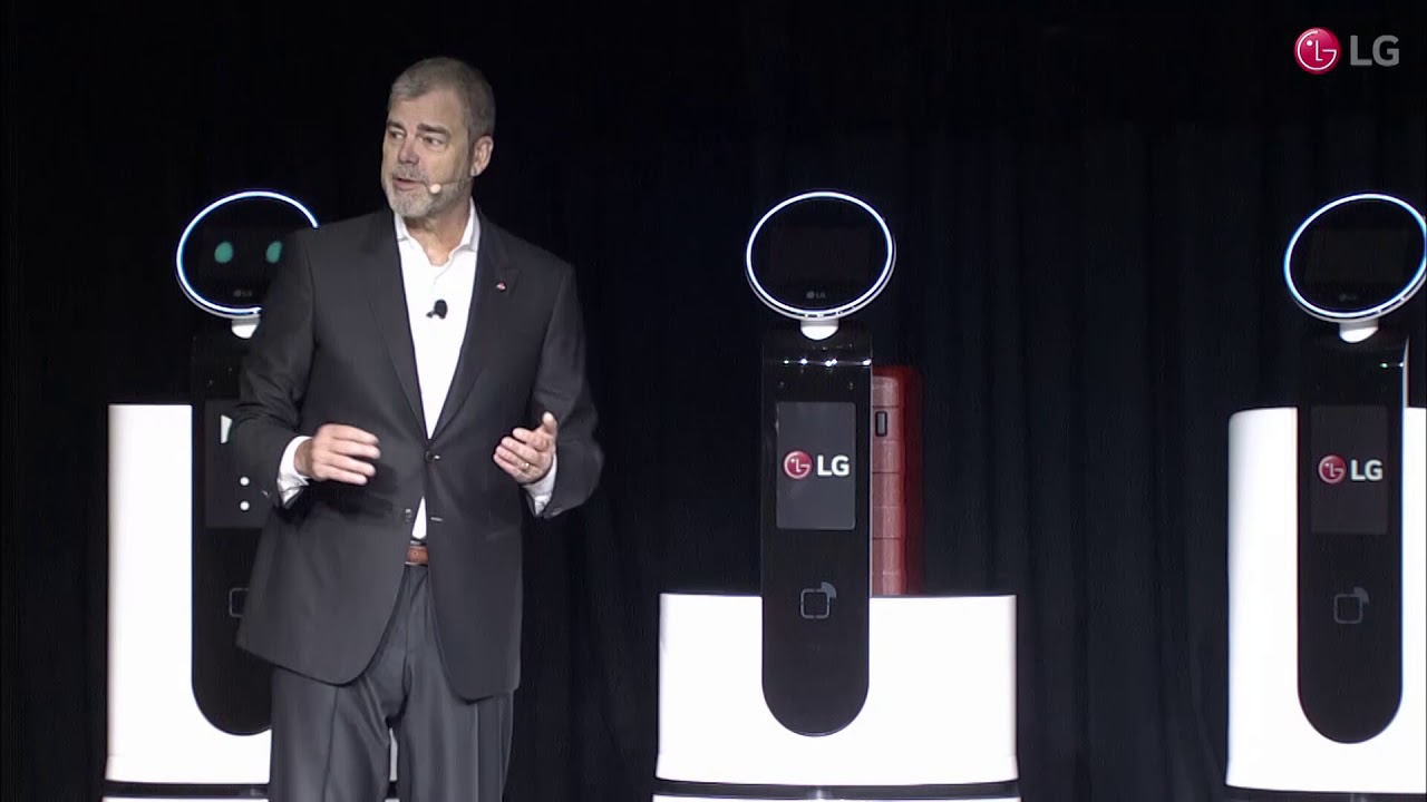 LG at CES 2018 Press Conference, LG's AI Robot - YouTube