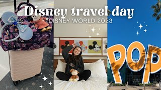 Walt Disney World travel day 2023✨🏰 Checking into Pop Century, coffee at Riviera, & Disney Springs!