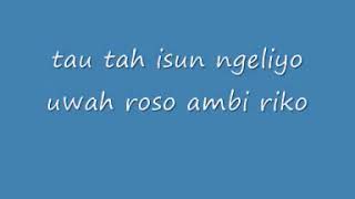 Lirik Lagu Lungset VIA VALLEN