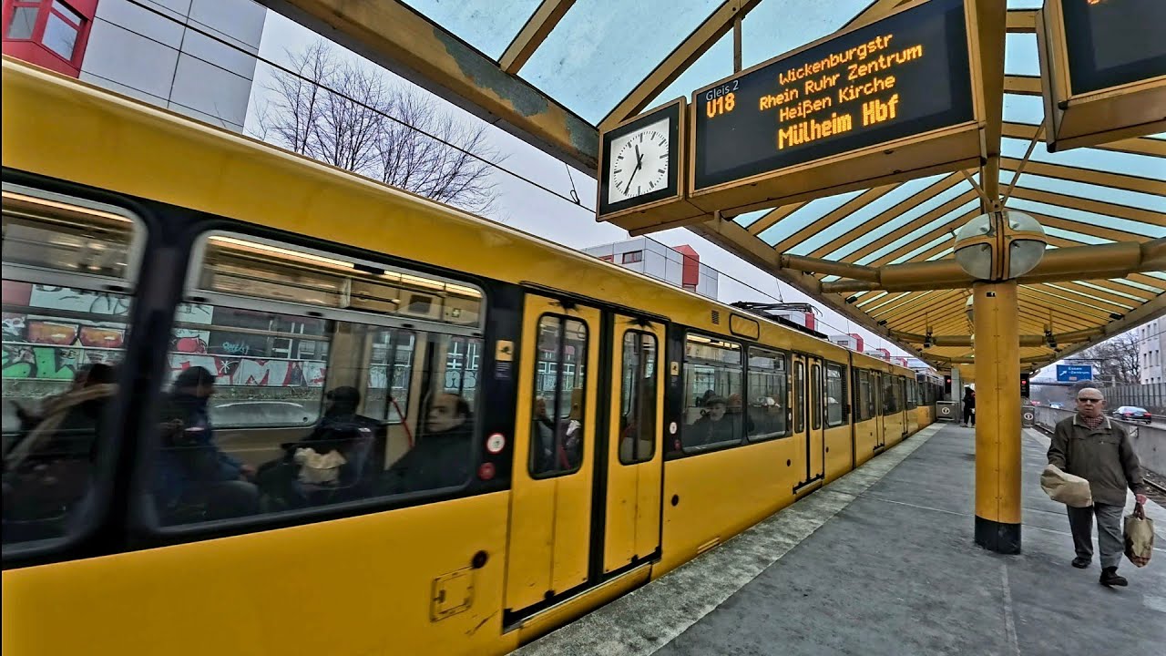 U-Bahn Haltestelle Savignystr/ETEC | Essen | Februar 2026 | 4K