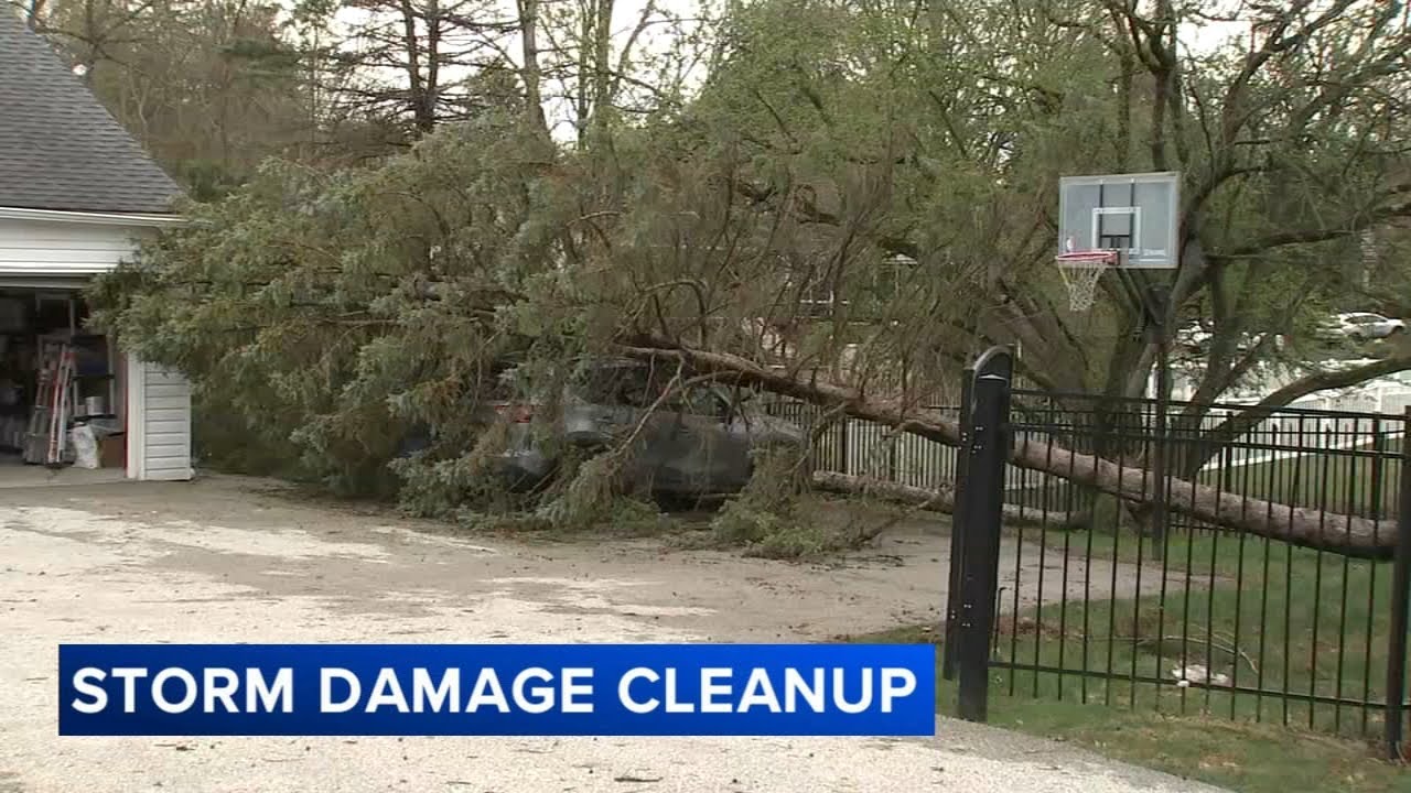 Storm damage cleanup may take several days in parts of Delaware County ...