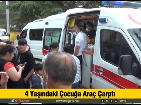 Ereğli'de hafif ticari aracın çarptığı 4 yaşındaki çocuk yaralandı - ert tv