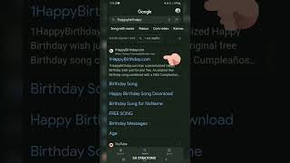 How to Create yourself name birth day Song from🙏😱 #1happybirthday #capcut #android #tech  #instagram screenshot 3