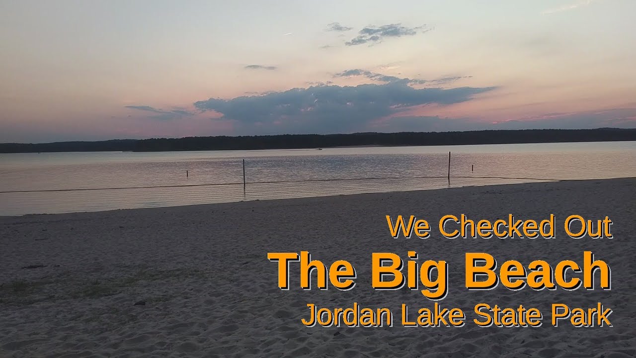 The Beach at Poplar Point, Jordan Lake, NC YouTube