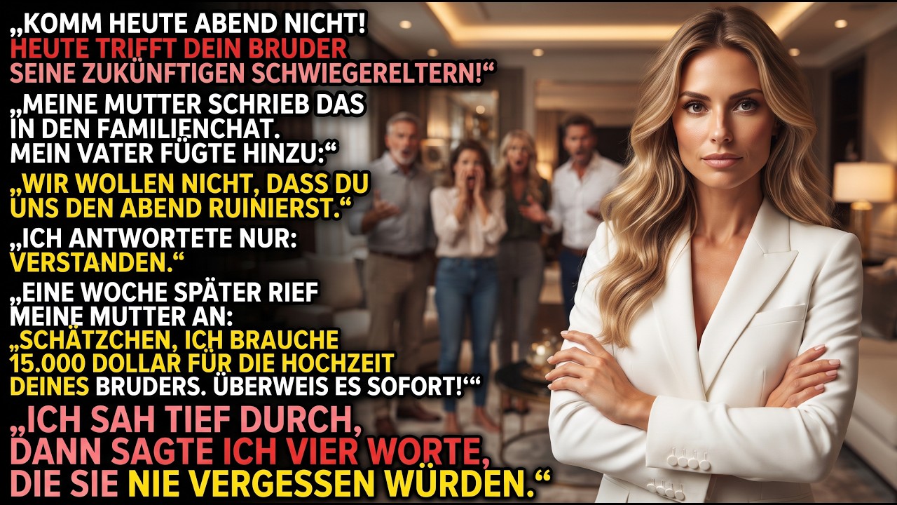 Ich habe jahrelang im Schatten gearbeitet und heimlich die Schulden meines Bruders bezahlt, während er als Gesicht unserer Firma gefeiert wurde. Dann hat die Verlobte meines Bruders mich vor...