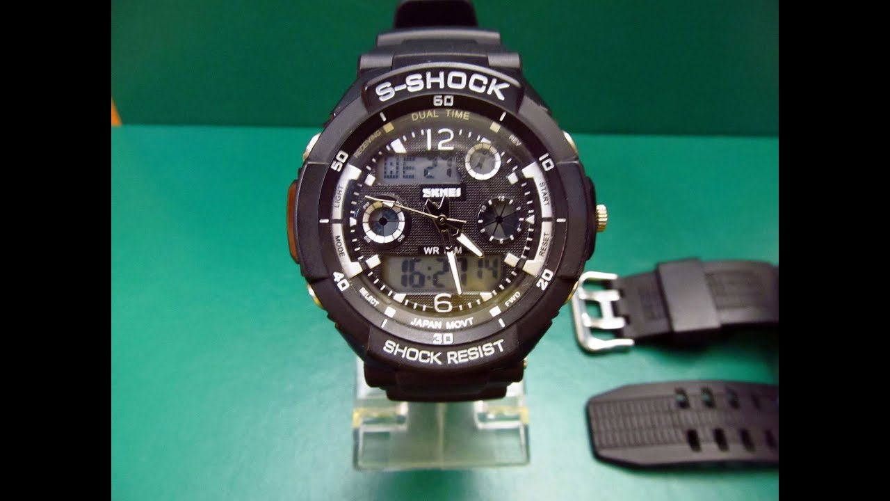 SKMEI 0931. Замена ремешка. - YouTube