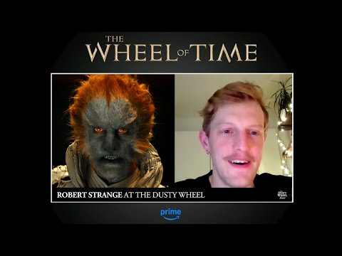 Playing Eelfinn! Robert Strange Wheel of Time Season 3 Interview