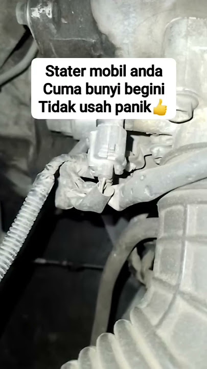 Mobil susah di starter, ini solusinya