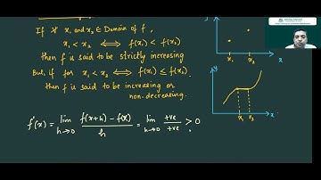 CALCULUS M 20 - Monotonicity of Functions